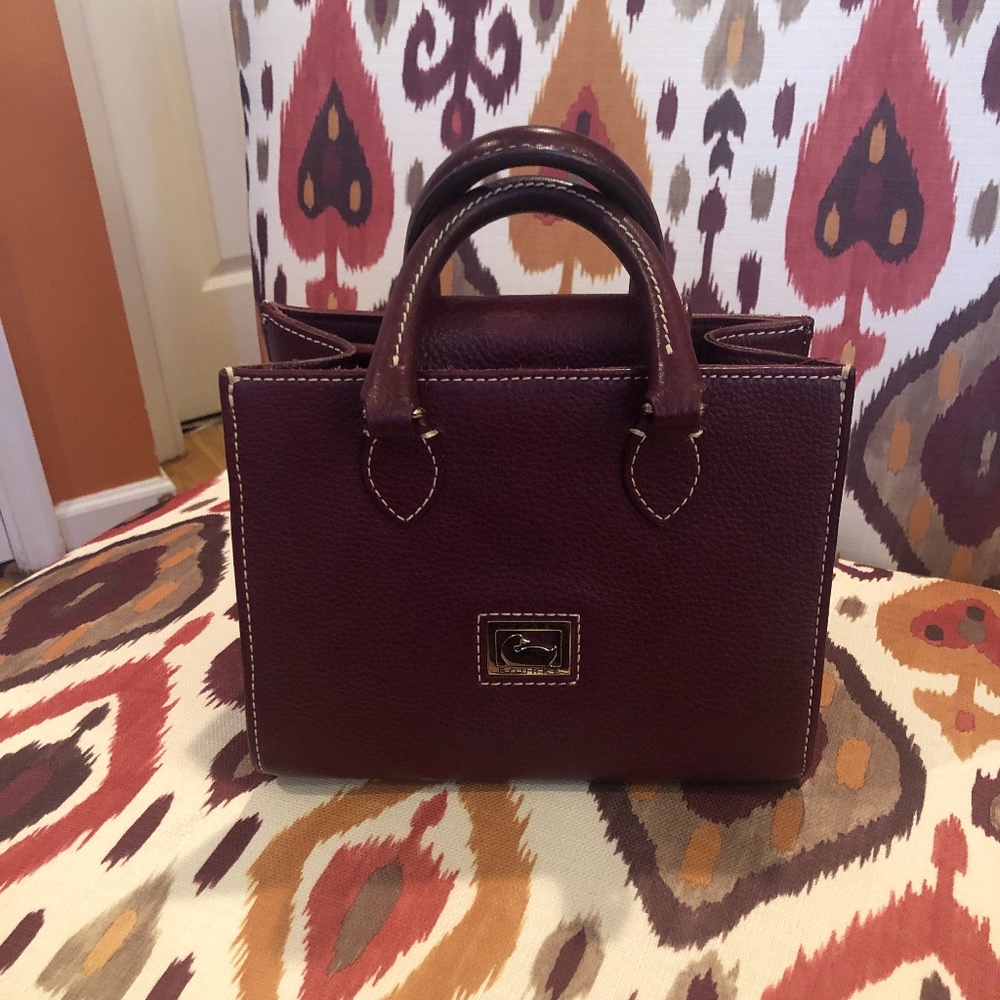 Dooney & Bourke Mini Janine Leather Satchel